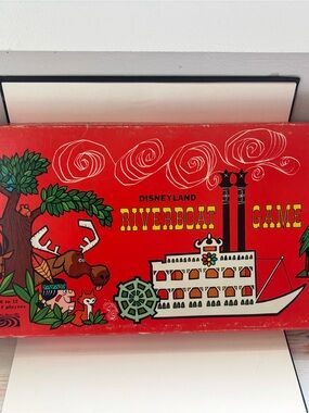 Disney Riverboat Game vintage 1960